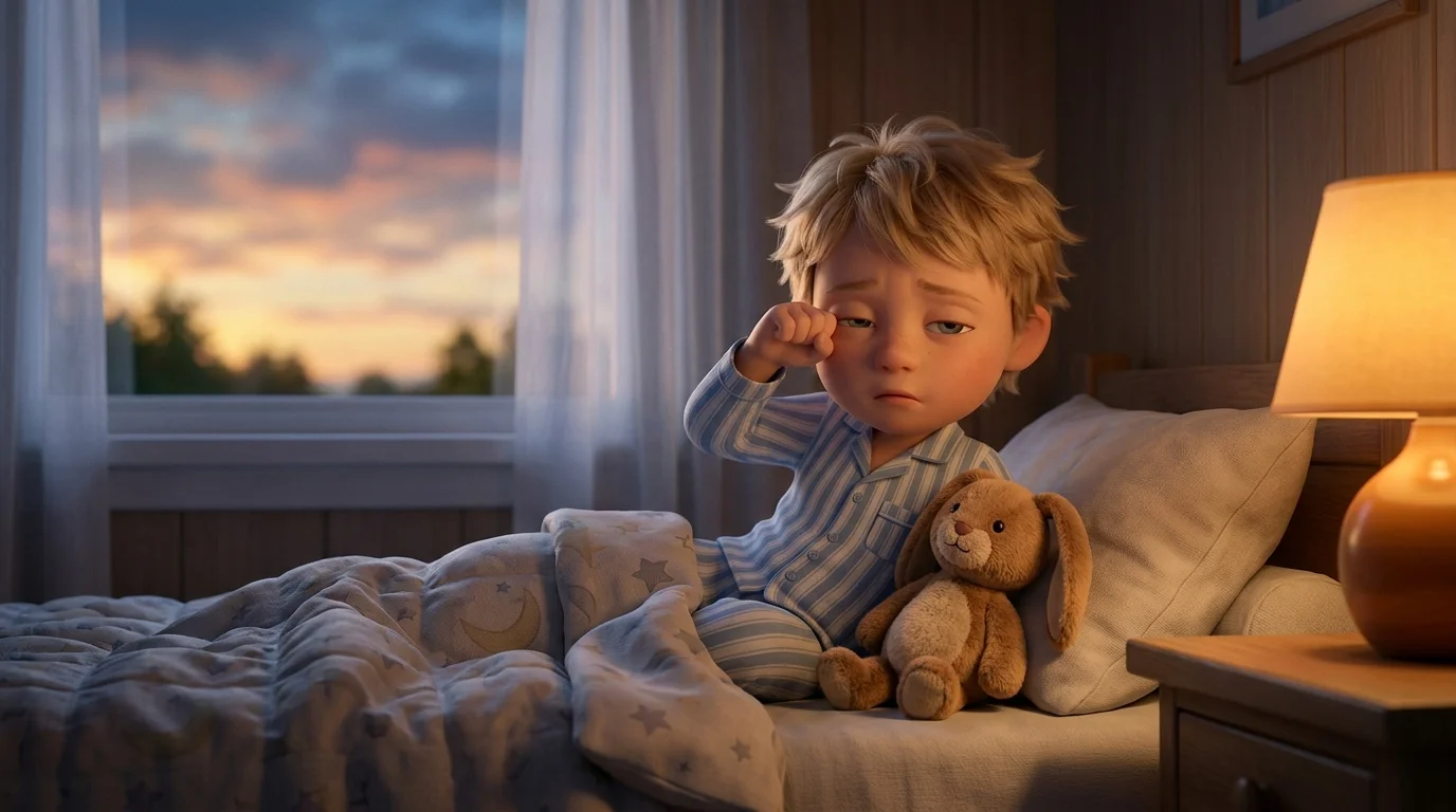 Gute-Nacht-Geschichte für ein Kind, das im Sommer nicht schlafen will