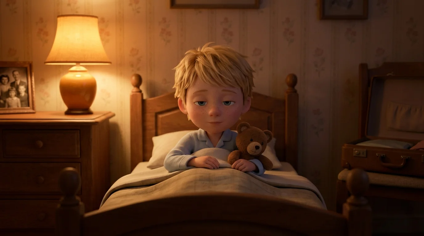 When your child sleeps at grandparents' for the first time