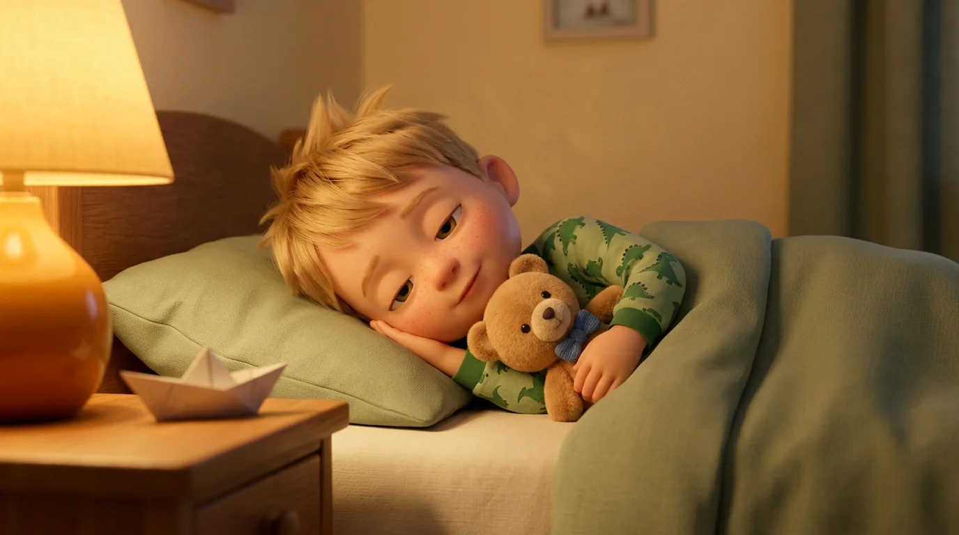 Personalised bedtime story for a 4-year-old