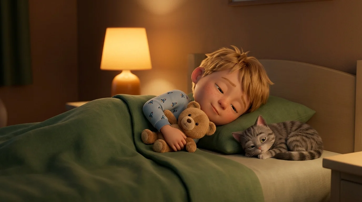 Bedtime story for a child who has nightmares