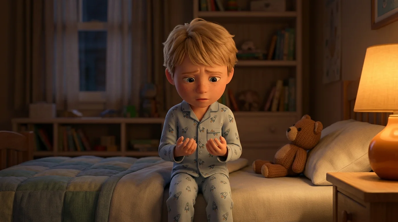 Bedtime story for a child who lost their cuddly