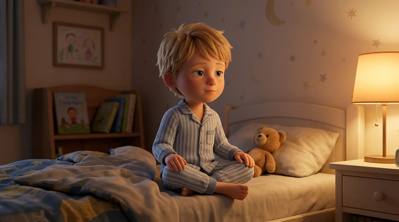 Bedtime story to help a child manage anger