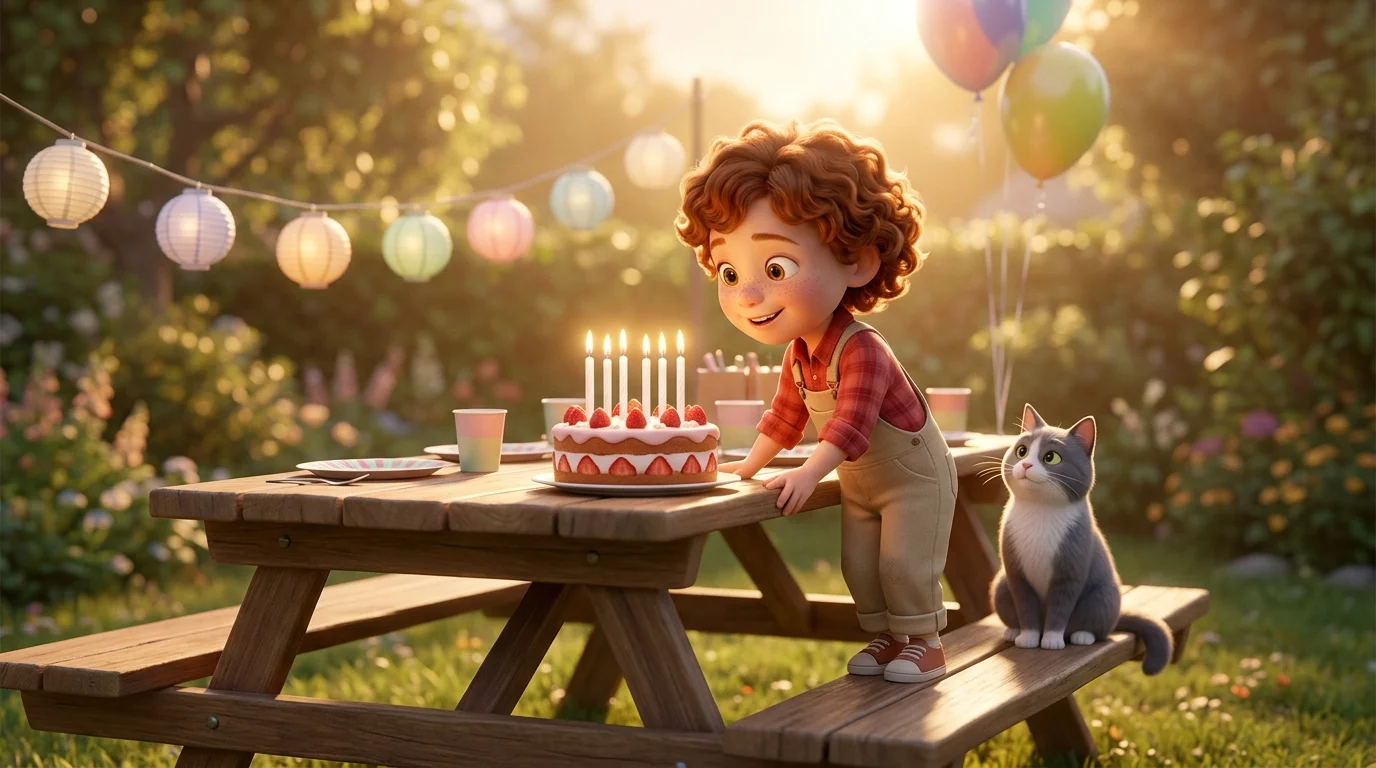 Personalized birthday story for kids