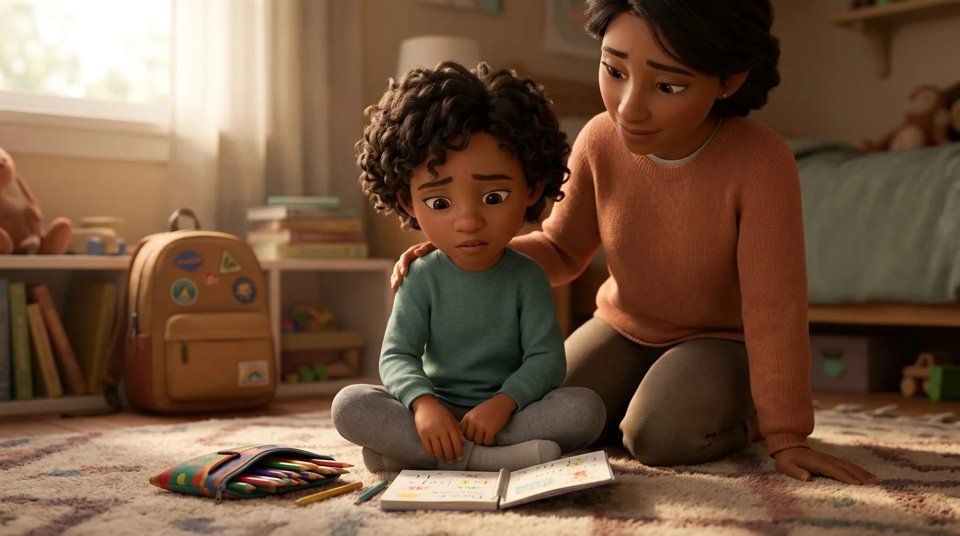 A bedtime story for a child moving up to the next grade