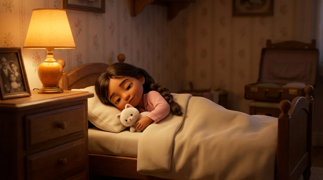 Cuando su hijo duerme por primera vez en casa de los abuelos