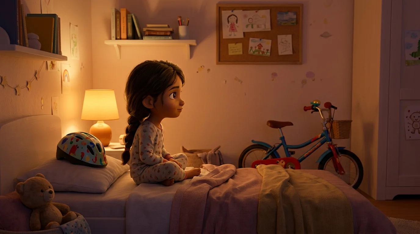 Cuento para un niño que aprende a andar en bici