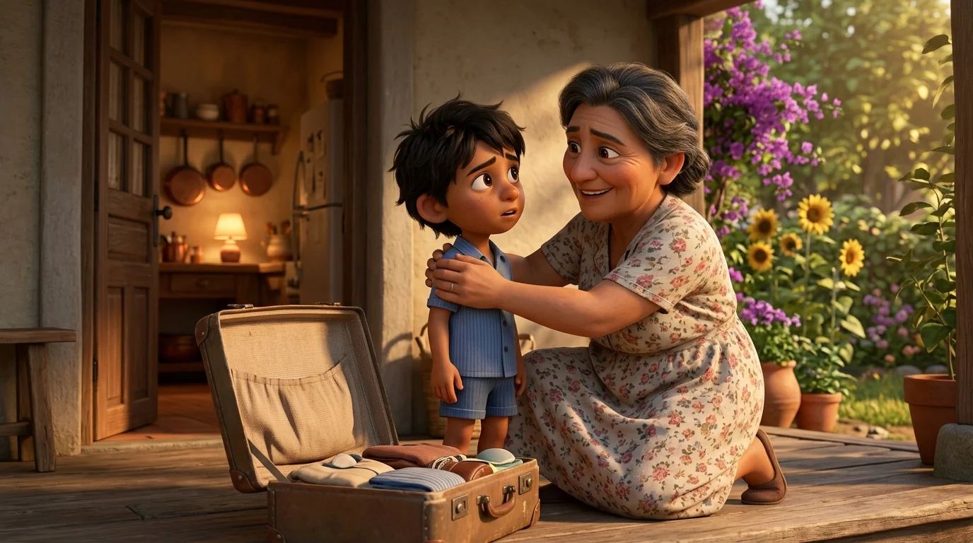 Cuento para un niño que pasa el verano con los abuelos
