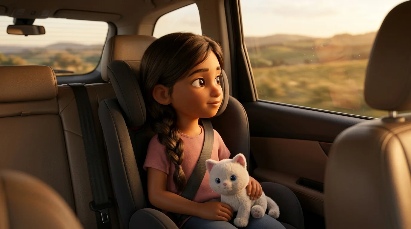 Cuentos para un niño en el coche durante las vacaciones