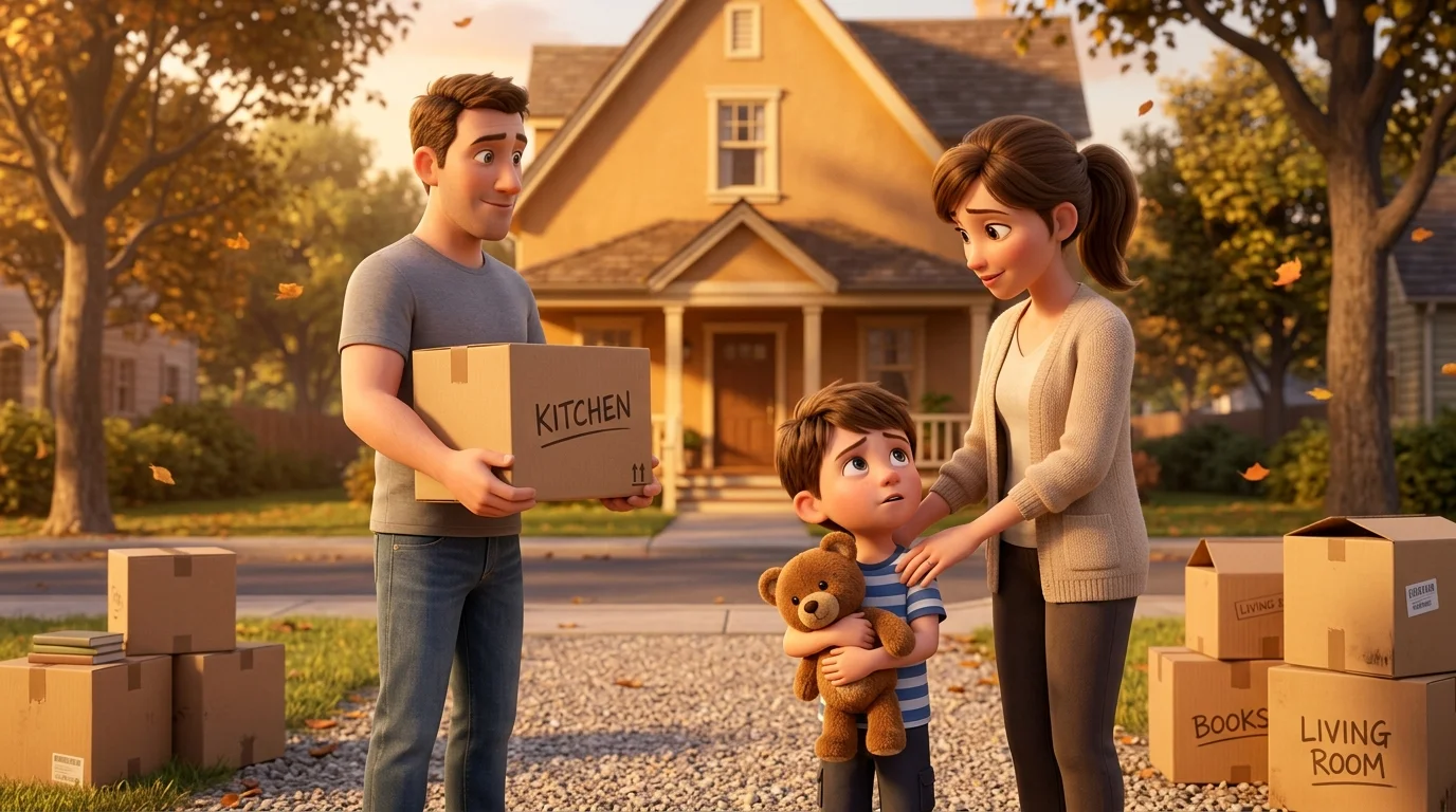 Déménager avec un enfant