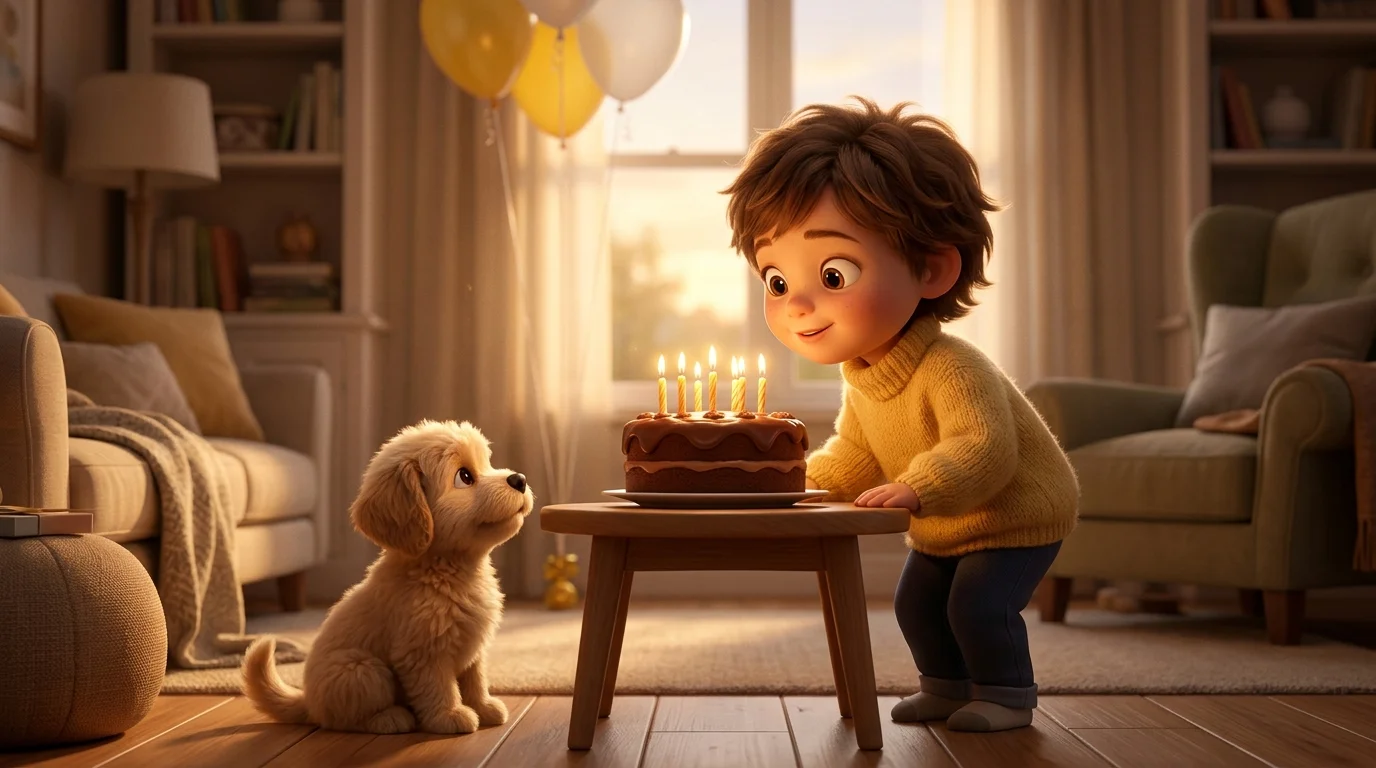 Histoire d'anniversaire personnalisée