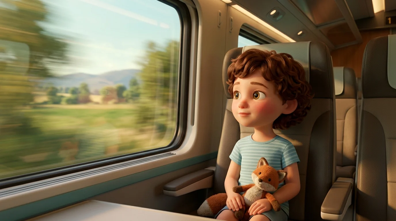 Histoire pour enfant en train pour les vacances : occuper le voyage sans écran