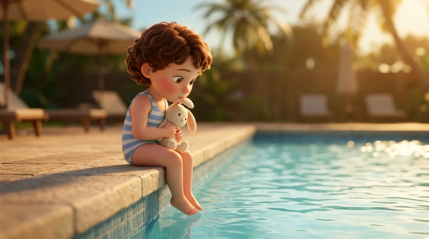 Histoire pour un enfant qui a peur de la piscine