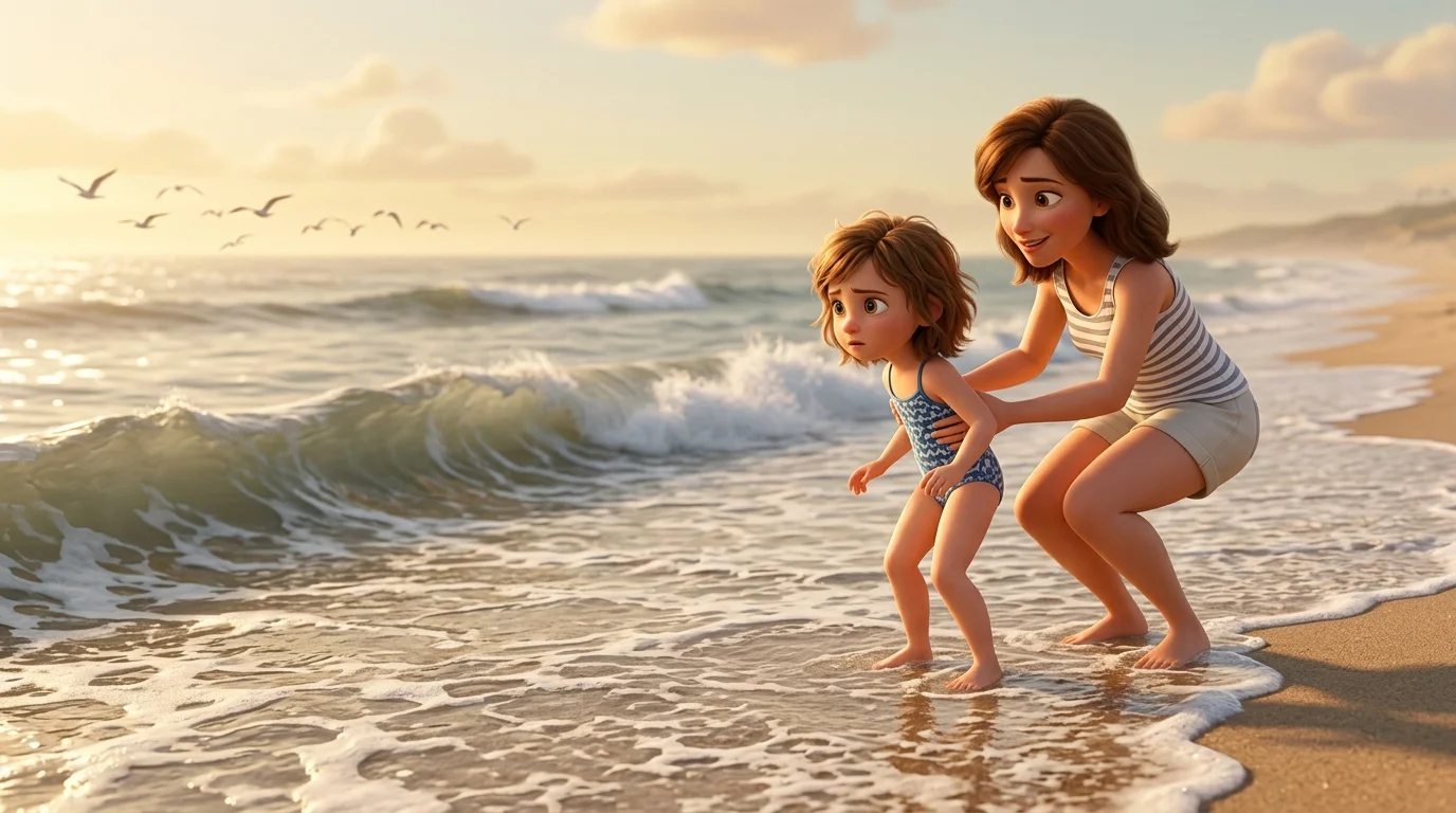 Histoire pour un enfant qui a peur des vagues