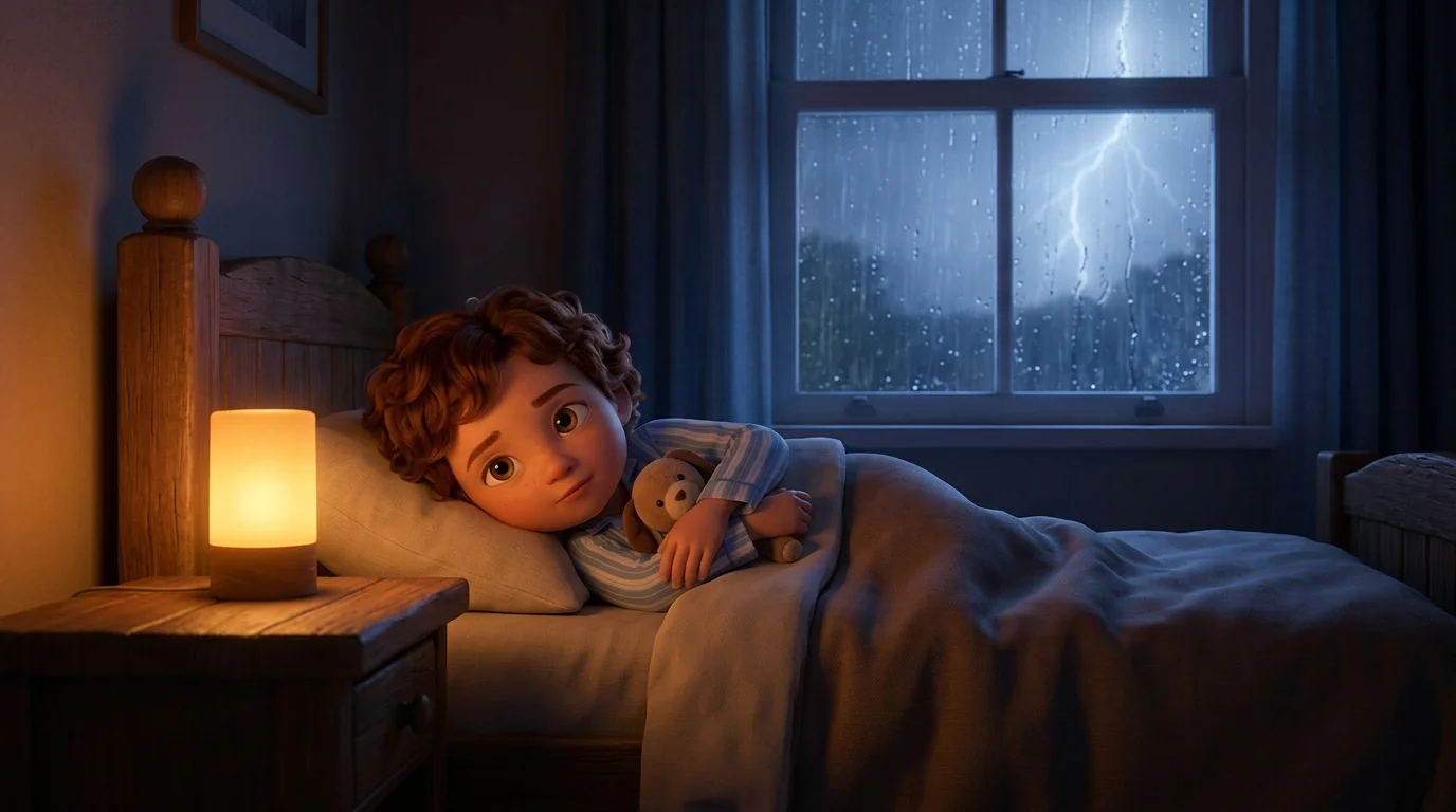 Histoire pour un enfant qui a peur du tonnerre