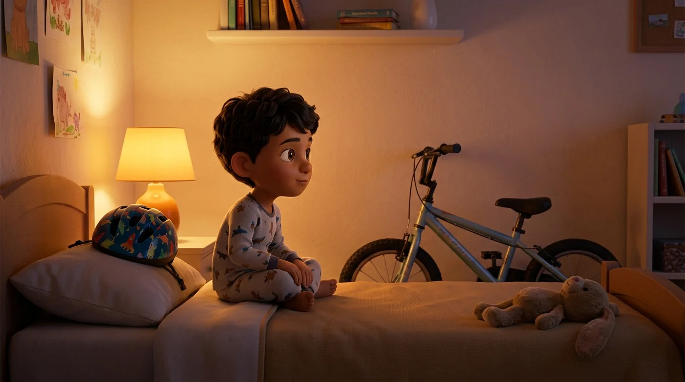 Storia per un bambino che impara ad andare in bicicletta