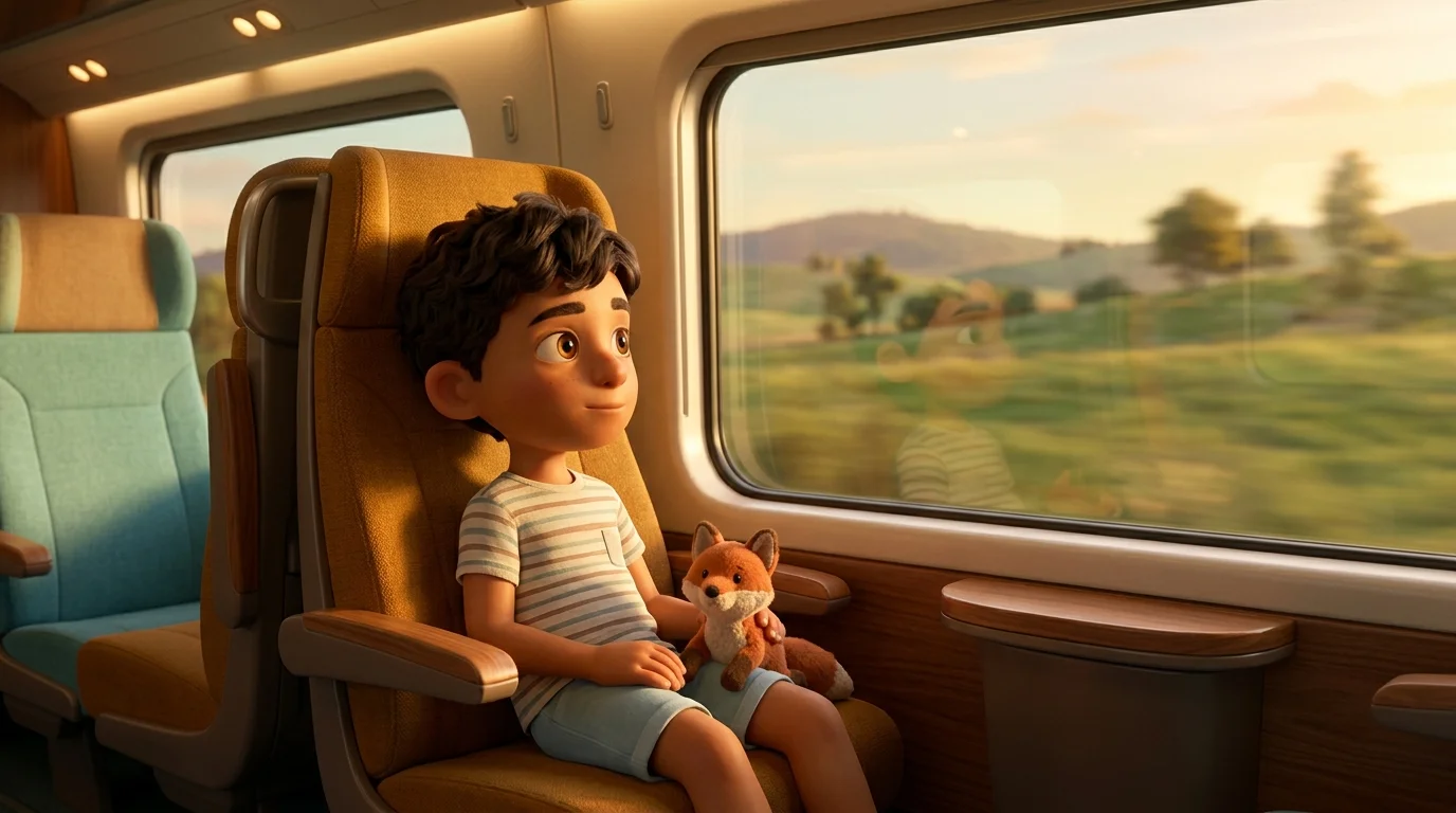Storia per bambino che viaggia in treno per le vacanze: il trucco che funziona