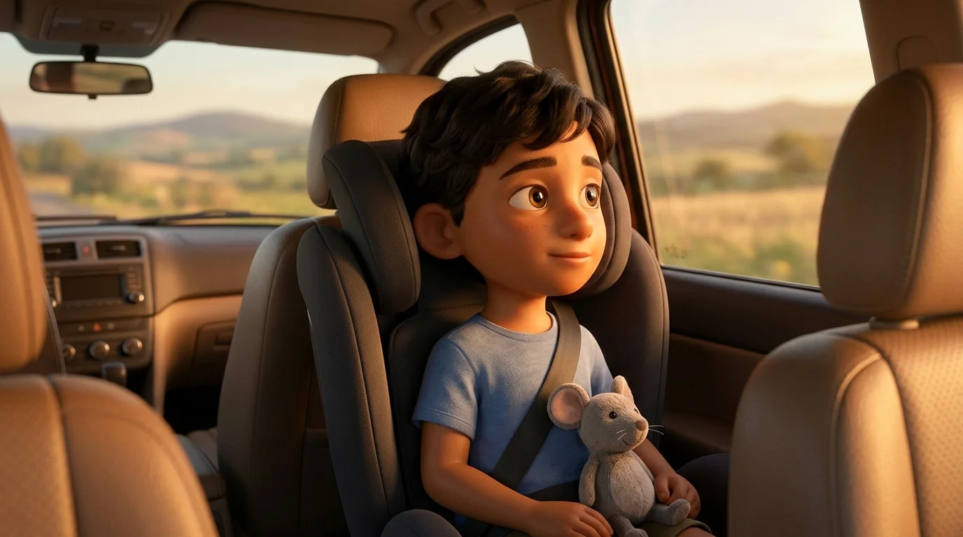 Storie per un bambino in auto durante le vacanze